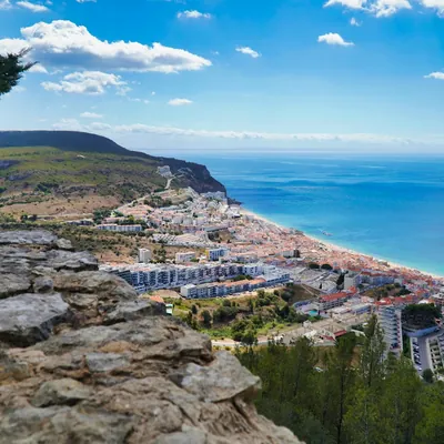 A week's sailing route from Lisbon: Sesimbra and Setúbal