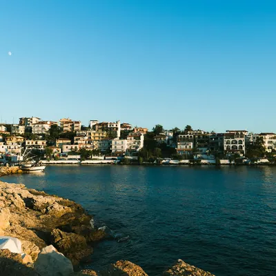 Around Thasos from Kavala: a one-week sailing route